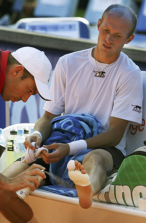 Davydenko lesionado
