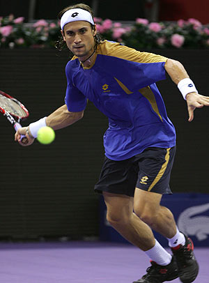 Tras el fiasco de Madrid, David Ferrer tiene aún opciones de clasificarse para el Masters de Shanghai. (Foto: AFP)