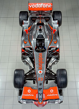 El nuevo MP4-23. (Foto: mclaren.com)