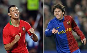 Ronaldo y Messi, los protagonistas de la final. (Fotos: AFP)