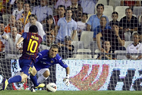 Barcelona empata ante el Valencia