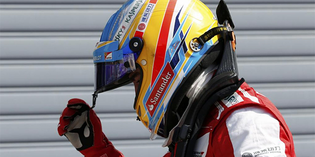 Fernando Alonso, tras la clasificación del GP Italia. | REUTERS