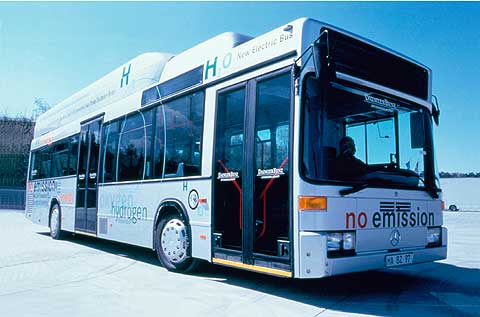 Autobuses urbanos de pila de hidrógeno