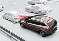 Sistema Volvo City Safety instalado en el XC60.