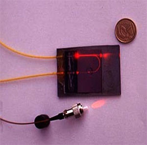 Sensor de absorción similar al que se desarrollará. (Foto: CSIC)