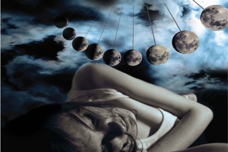 Mucha gente se queja de dormir peor las noches de luna llena. | Current Biology, Cajochen et al.