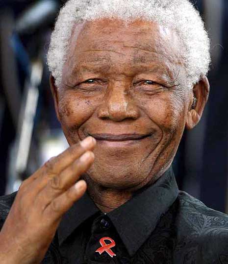 Retrato de Nelson Mandela, el preso 46664