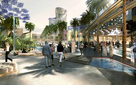 Imagen virtual de la Ciudad Sostenible diseñada por el arquitecto Norman Foster para Abu Dhabi. (Foto: Foster& Partners) Imagen virtual de la Ciudad Sostenible diseñada por el arquitecto Norman Foster para Abu Dhabi. (Foto: Foster& Partners)