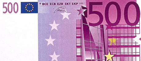 ¿Cómo conseguir que afloren los billetes de 500 euros ocultos? Cambiando su color