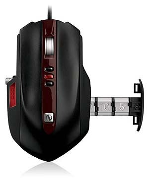 El modelo de ratón 'SideWinder'. (Foto: Microsoft).