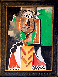 «Busto de hombre», 1969. Óleo sobre lienzo 130 x 97 cm. Precio: 4.000.000€.