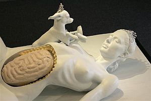 Otro ?ngulo de la escultura. (Foto: AP)