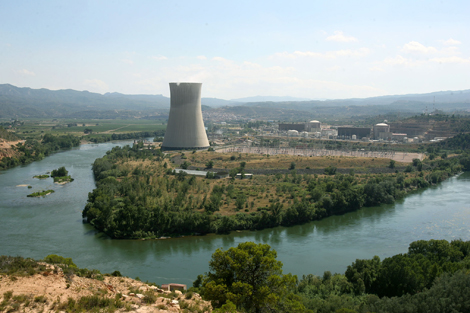 La central nuclear de Ascó. | J. Antonio