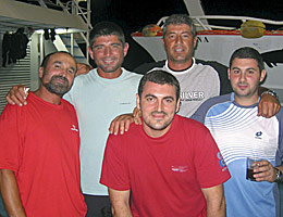 Varios tripulantes, en una foto de archivo.