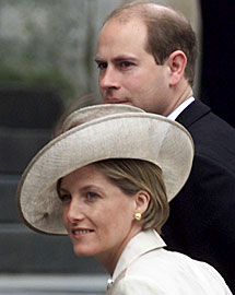 Los duques de Wessex. | Ap